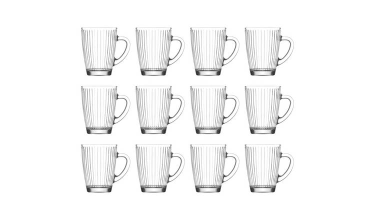 LAV Hestia Glass Mugs - 400ml - Pack of 12