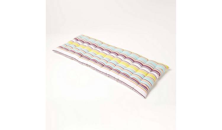 Homescapes 2 Seater Osaka Stripe Bench Cushion