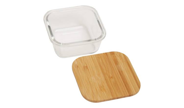 Orsina Freska 320ml Glass Container With Bamboo Lid
