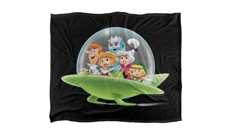 The Jetsons Family Cruising Characters Soft Touch Blanket - 152cm x 127cm