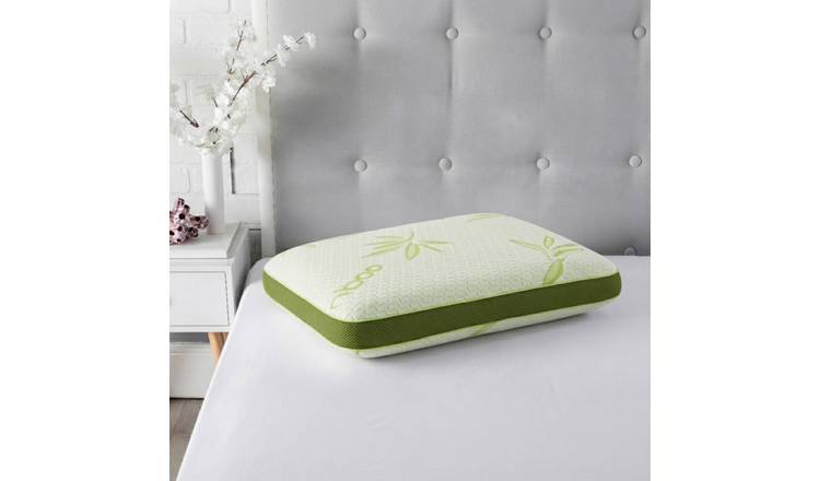 Snug City Bamboo Memory Foam Orthopaedic Air Mesh Neck Support Pillow