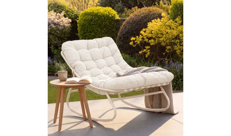Artemis Home Softrock Outdoor Rocking Chair - Stone