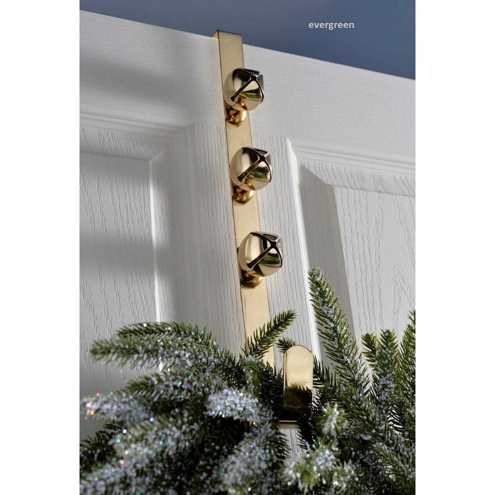 Premier Christmas Wreath Hanger - Gold - Image 4