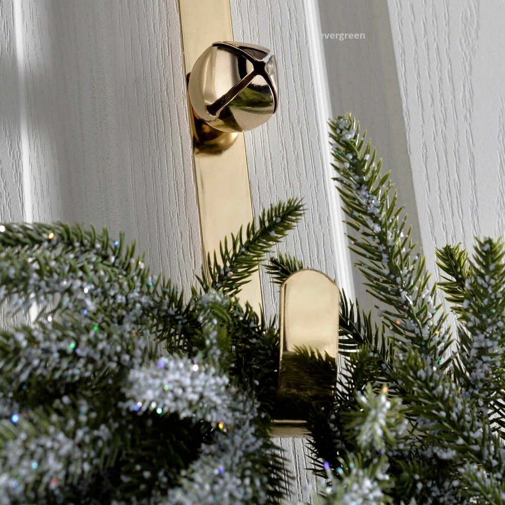 Premier Christmas Wreath Hanger - Gold - Image 5