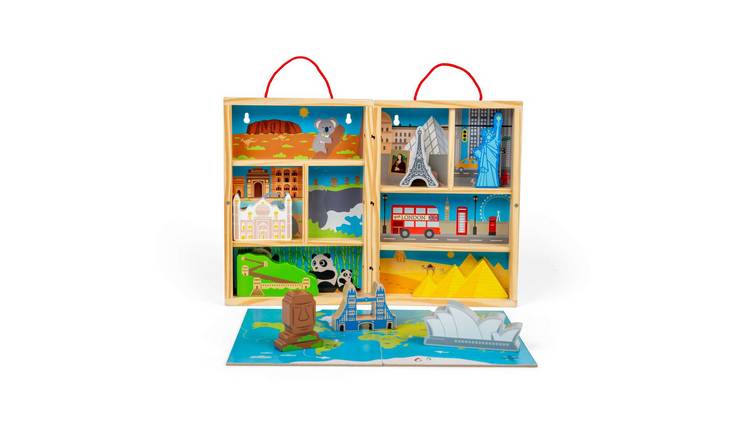 Bigjigs Toys Travel Play Box - 18 Months +