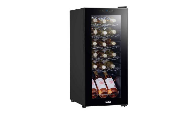 Baridi 18 Bottle Touch Control Wine Fridge - Black