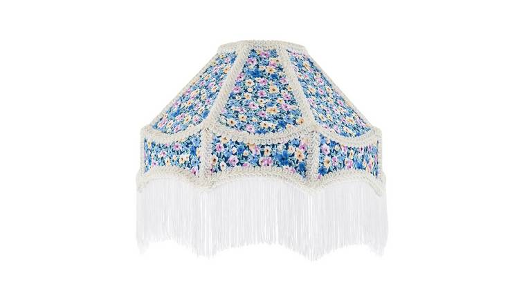 Happy Homewares Multicoloured Victorian Empire in Multi Colour Lampshade - 30cm