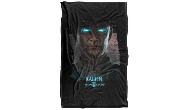 Mortal Kombat 2 Raiden Portrait Soft Touch Blanket - 152cm x 127cm