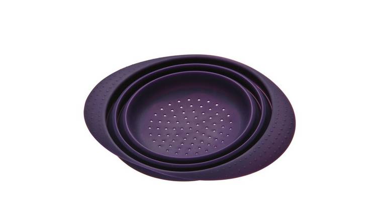 Orsina Zing Collapsible Colander – Purple