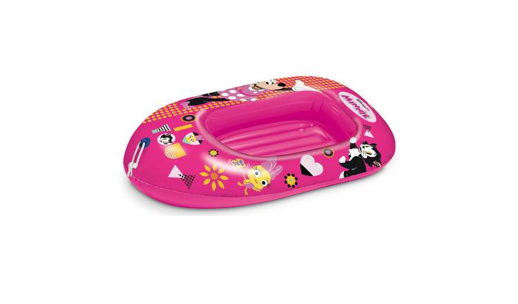 Mondo 112cm Disney Minnie Mouse Inflatable Kids Boat - Pink