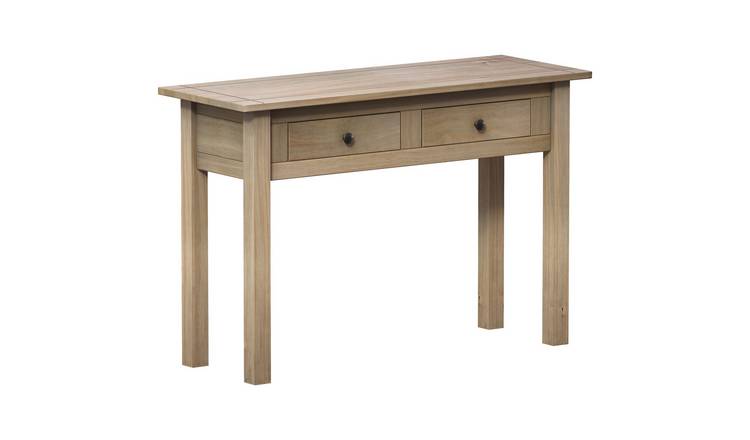 Vida Designs Panama 2 Drawer Console Table - Natural