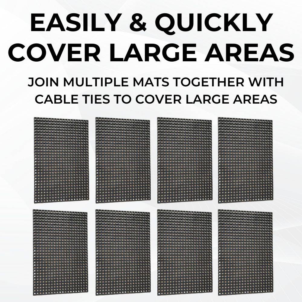 Ark Mat 22mm Playground Rubber Grass Mat - 1.2m x 0.8m - Image 4