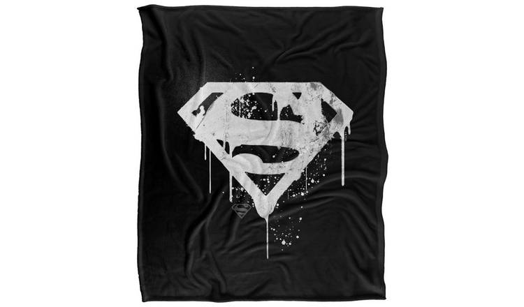 Superman Graffiti Logo Blanket - 152cm x 127cm