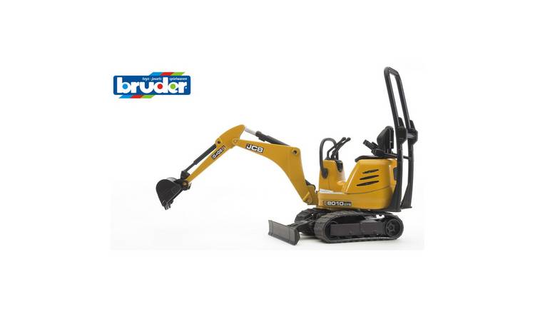 Bruder BWorld 1:16 JCB Micro Excavator 8010 CTS - Yellow