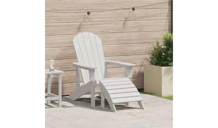 Walplus Metal Chair Open Shelf - White - 82 x 74 x 92 cm