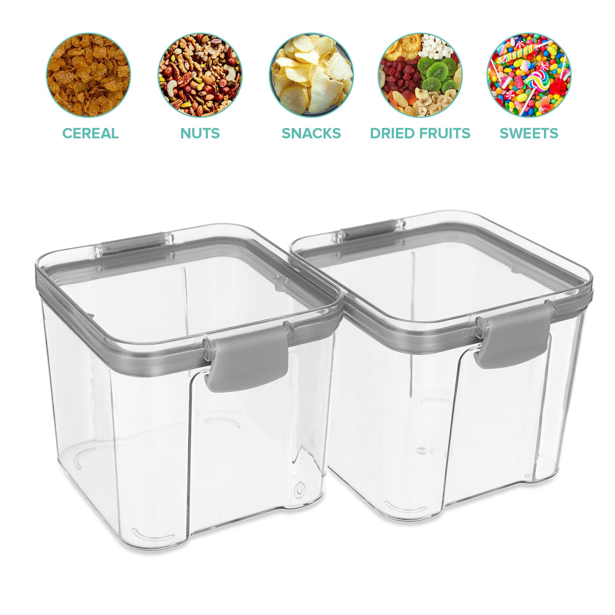 LIVIVO Stackable Airtight Food Storage Container - 700ml - Image 6