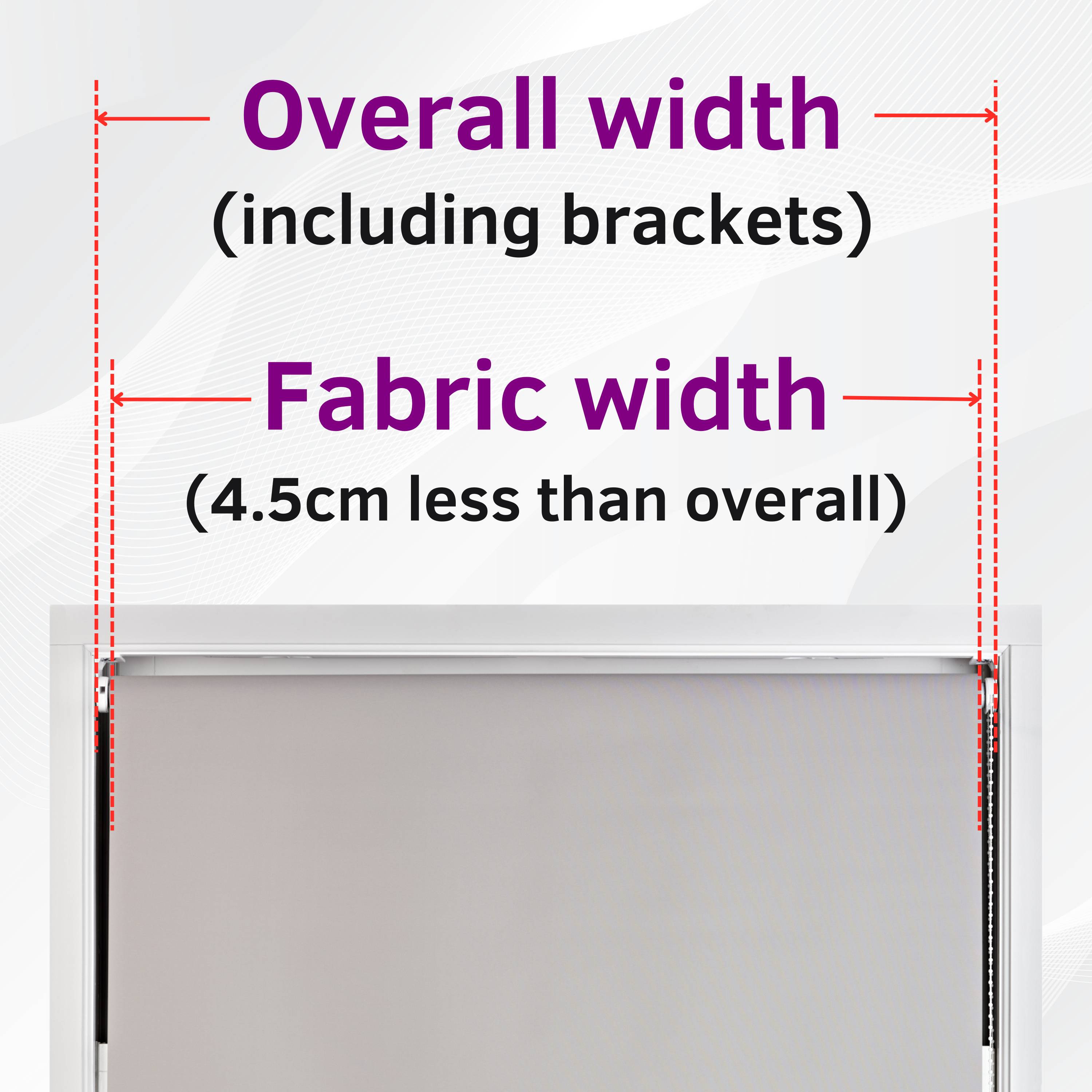 Furnished Aubergine Blackout Roller Blind Square Eyelets - 210 x 165cm - Image 5