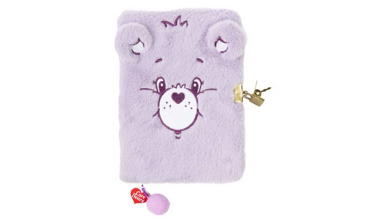 Totum Care Bears Fluffy Notebook - Purple