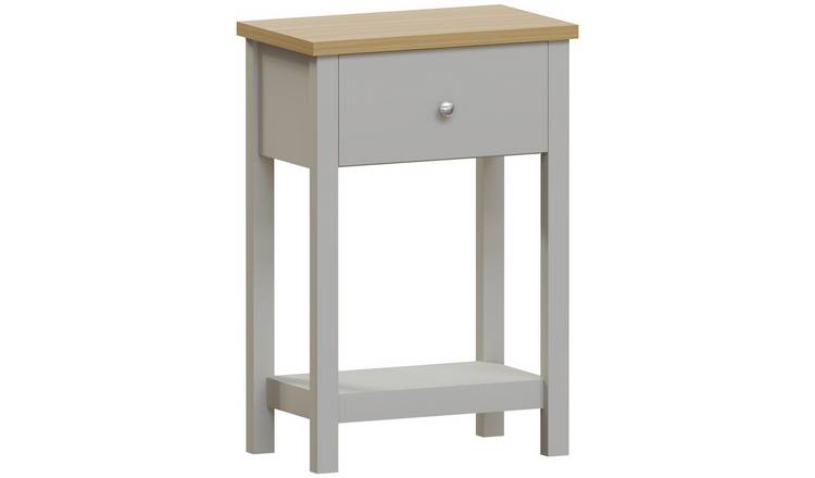 Vida Designs Arlington 1 Drawer Console Table - Grey
