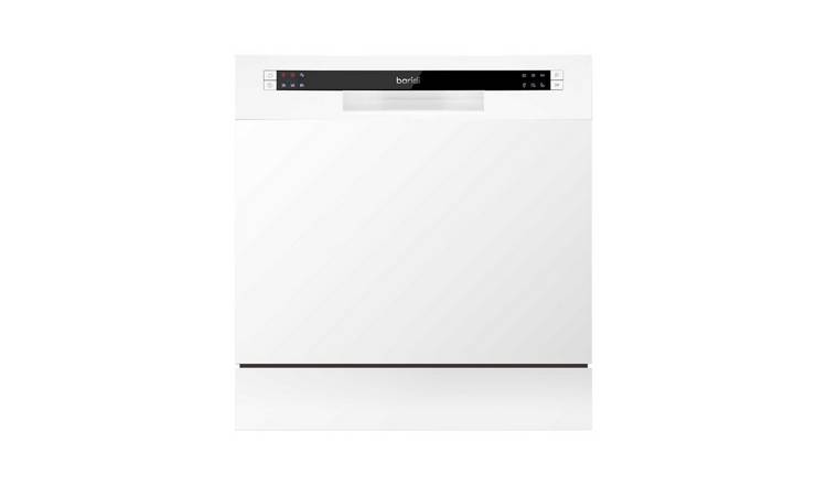 Baridi Table Top Dishwasher with 8 Place Settings & 6 Programmes - White
