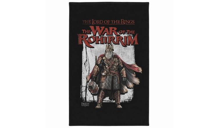 The Lord of the Rings: The Rohirrim Band Helm Hammerhand Blanket - 147cm x 91cm