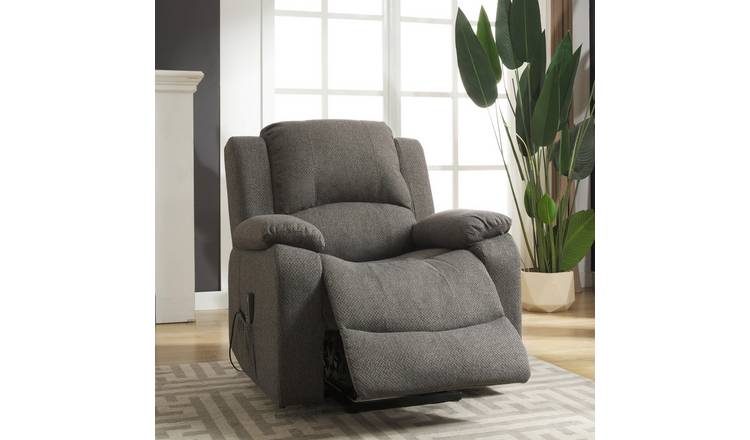 Artemis Home Marldon Electric Riser Recliner with Massage and Heat - Dark Grey