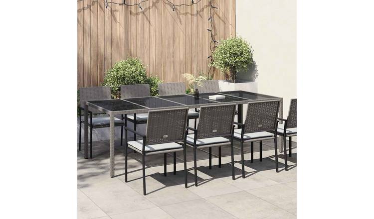 Walplus Garden Table - Grey