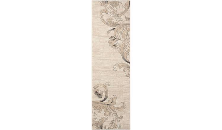 Mega Flooring Brown Modern Floral Rug - 239 x 320cm