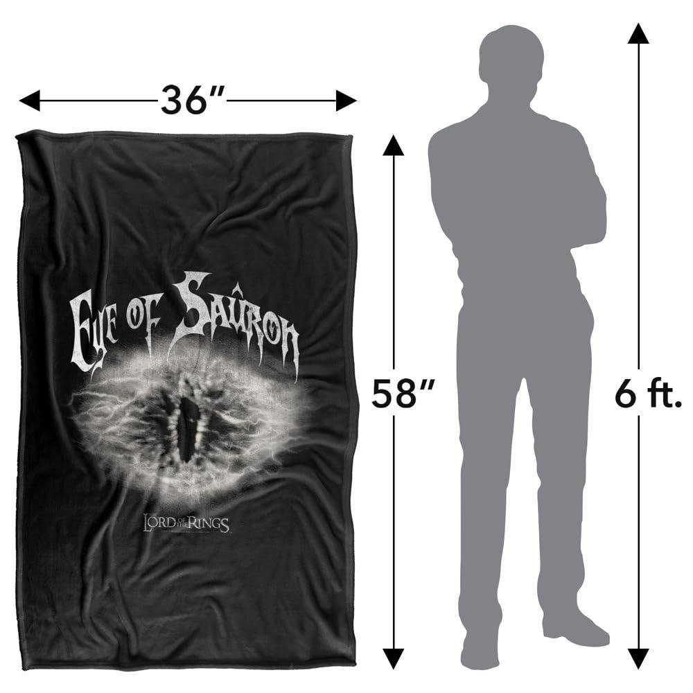 The Lord Of The Rings Eye Of Sauron Soft Touch Blanket - 147cm x 91cm - Image 4