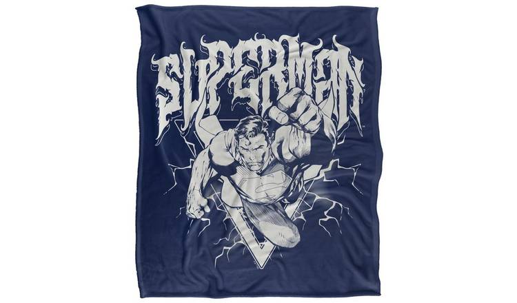 Superman Flying Soft Touch Blanket - 152cm x 127cm