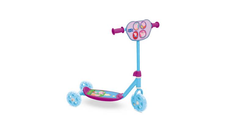 Mondo 3-Wheel Peppa Pig Lean-to-Steer Scooter - Blue