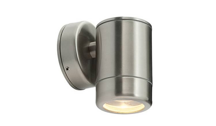 Loops Direct 304 Stainless Steel Wall Light - Brushed Finish