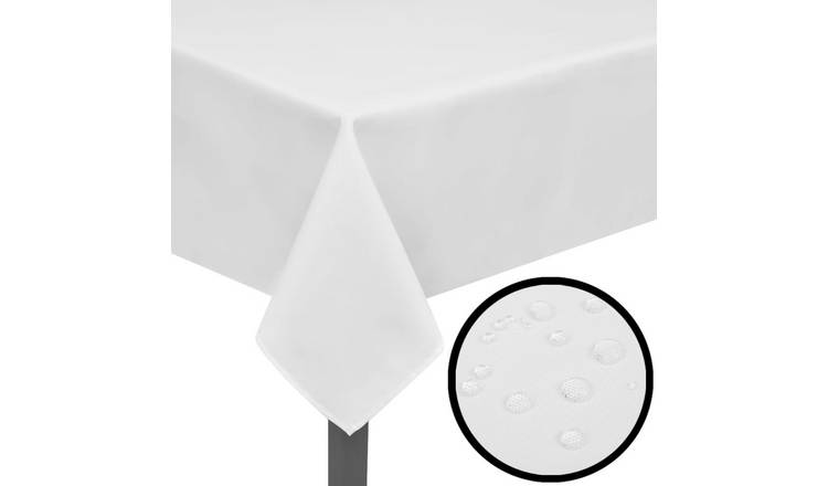 Walplus Tablecloths - White - 250 x 130 cm