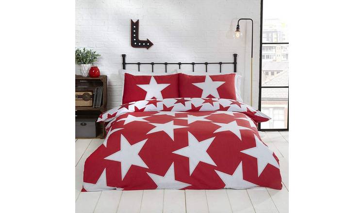 Rapport All Stars Red Duvet Cover Set - Double