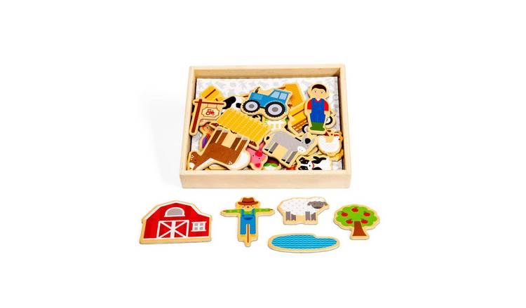 Bigjigs Toys Magnets de la ferme