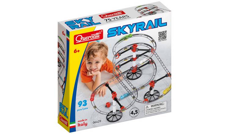 Quercetti Skyrail Marble Run Construction Set Educational Toy