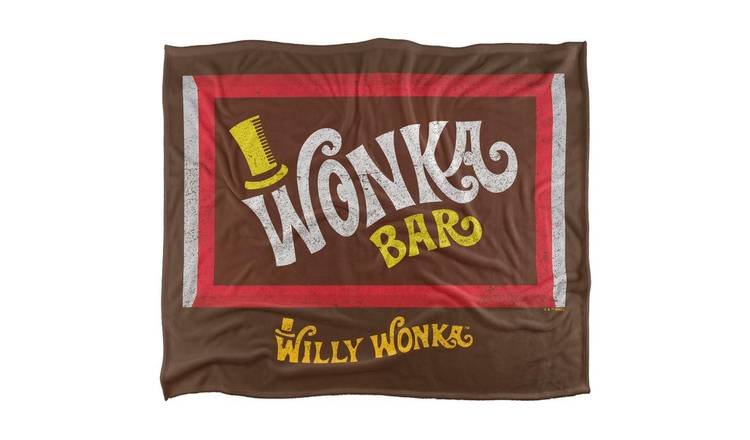 Willy Wonka & The Chocolate Factory Wonka Bar Throw - One Size