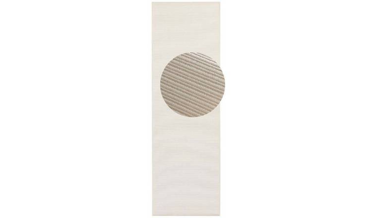 Hanse Home White Sisal Look Indoor Outdoor Runner Rug - 80 x 150cm