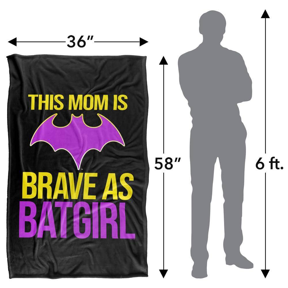 DC Brave As Batgirl Silky Mothers Day Throw - 152cm x 127cm - Image 4