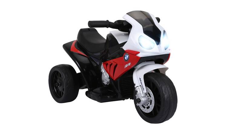 HOMCOM BMW S1000RR Licensed 6V 18-36 Months 3 Wheel Electric Motorbike – Red