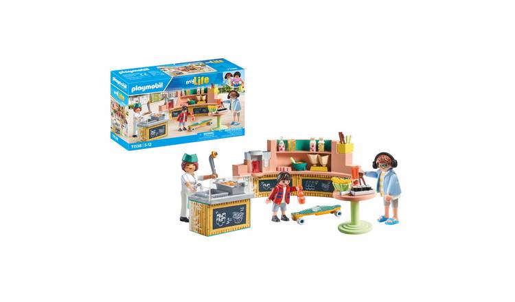 Playmobil My Life Food Court Childrens Toy Playset