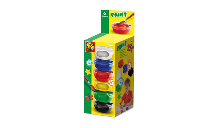 SES Creative Poster Paint 6 Piece Art Set
