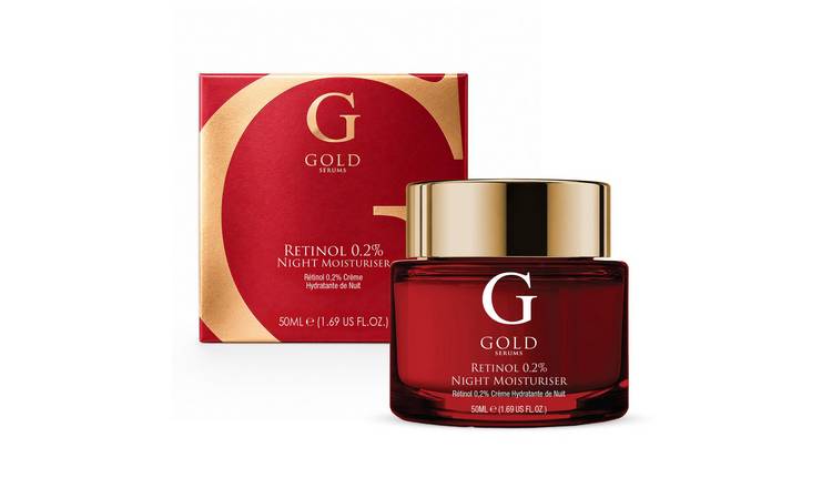 Gold Serums Anti-Ageing Retinol 0.2% Night Moisturiser - 50ml