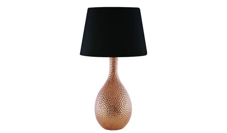 Orsina Julius Ceramic Table Lamp – Black and Gold