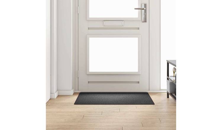 Walplus Polypropylene Carpet Runner - Dark Grey - 100 x 100 cm