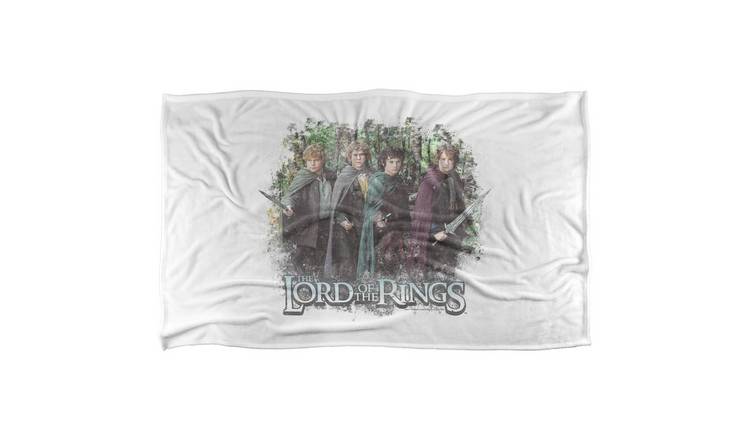 Lord Of The Rings Hobbits Vintage Blanket - 152cm x 127cm