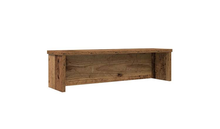 Walplus Stackable Kitchen Rack - Old Wood - 50 x 15 x 16 cm