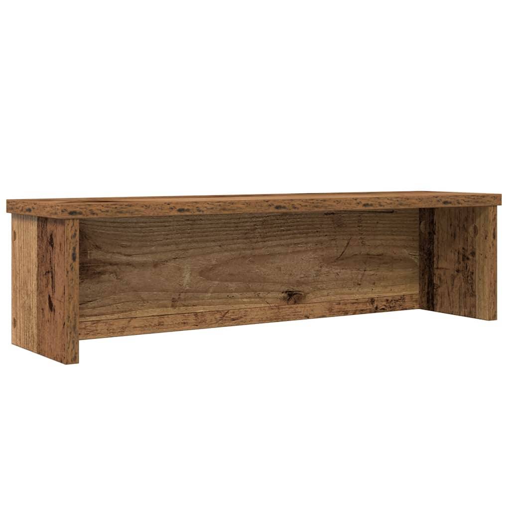 Walplus Stackable Kitchen Rack - Old Wood - 50 x 15 x 16 cm - Image 1