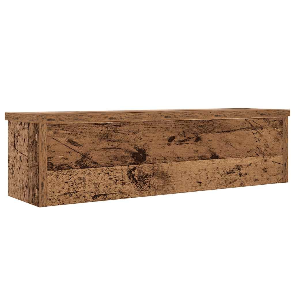 Walplus Stackable Kitchen Rack - Old Wood - 50 x 15 x 16 cm - Image 5