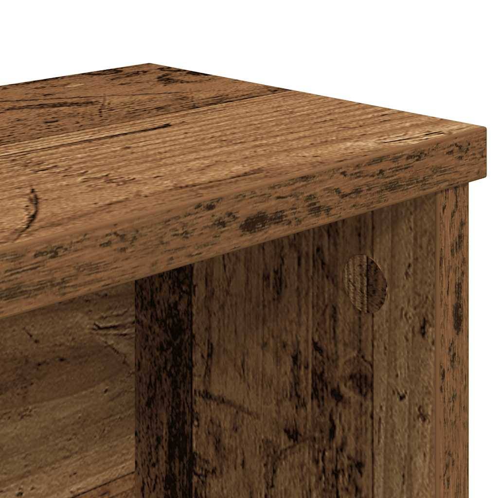 Walplus Stackable Kitchen Rack - Old Wood - 50 x 15 x 16 cm - Image 6